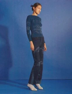 Paloma Wool no 1059 / Vida -The Mode Nith Sales Store vida five pocket jeans portrait laser printed 11